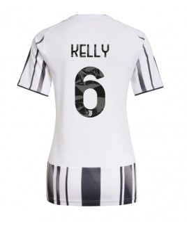 Günstige Juventus Lloyd Kelly #6 Heimtrikot Damen 2025-26 Kurzarm